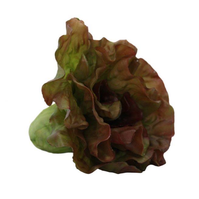 Red Fake Head Of Lettuce
