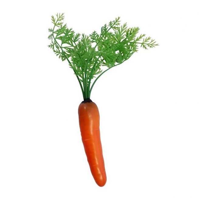Gefälschte Karotte