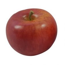 Roter gefälschter Apfel