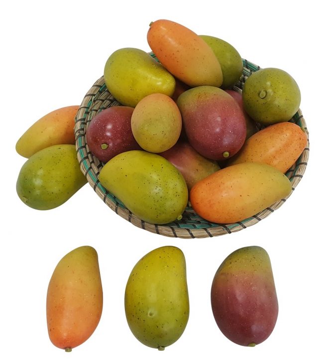 Grüne orange gefälschte Mango