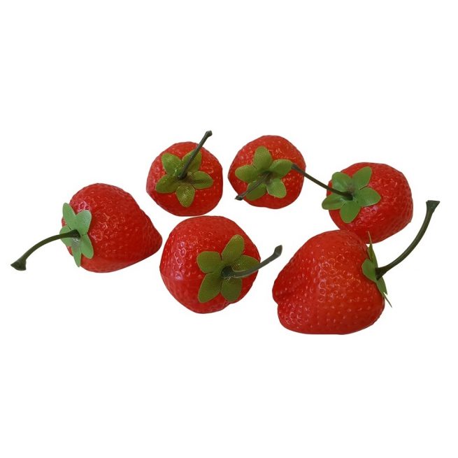 Nachgemachte Erdbeeren