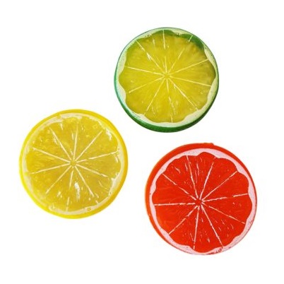 sets of citrus slices
