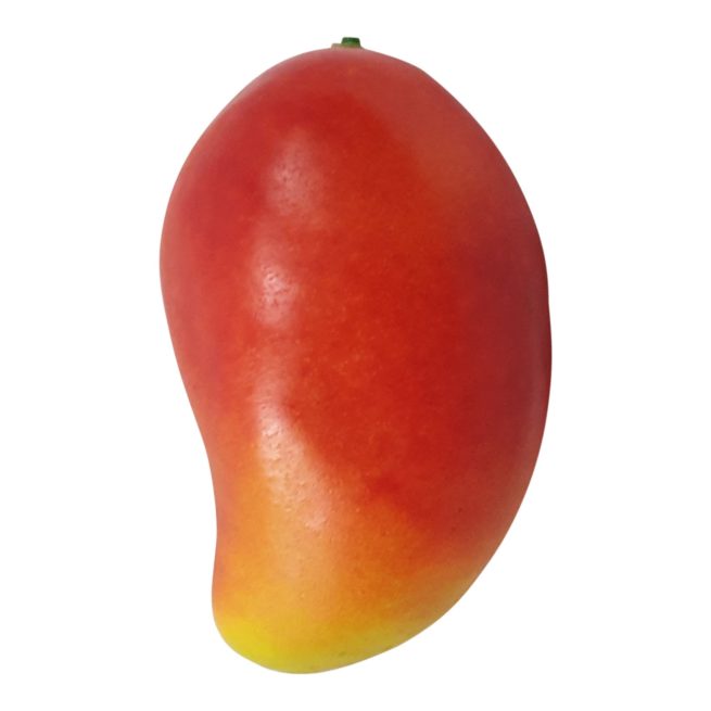 red yellow fake mango