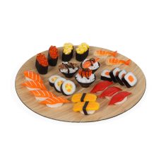 Gefälschtes Sushi-Nigiri-Set