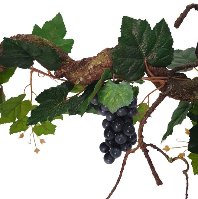 Curly Blue Grapes 175cm