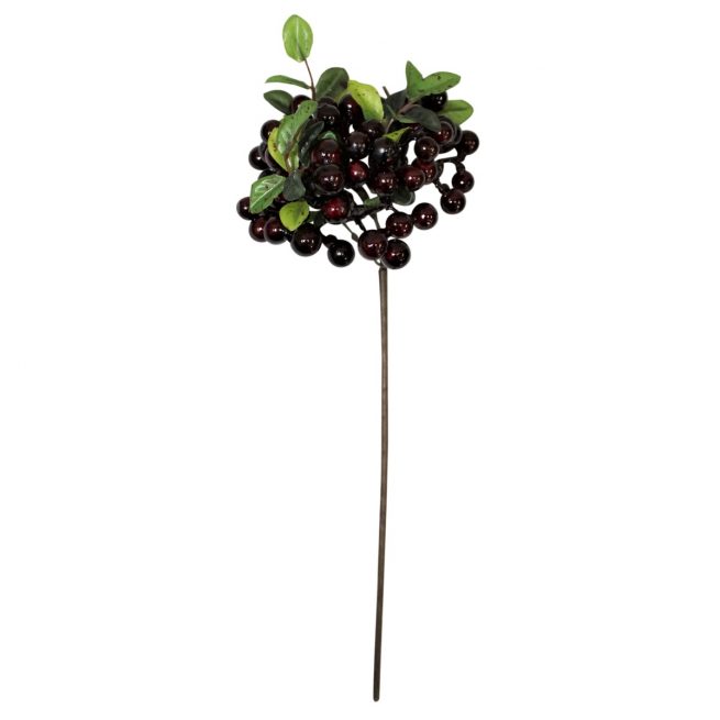 Red Fake Berry Branch