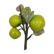Green Fake Apples Branch