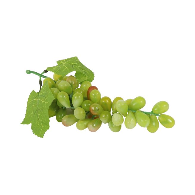 Artificial grape bunch Medium White