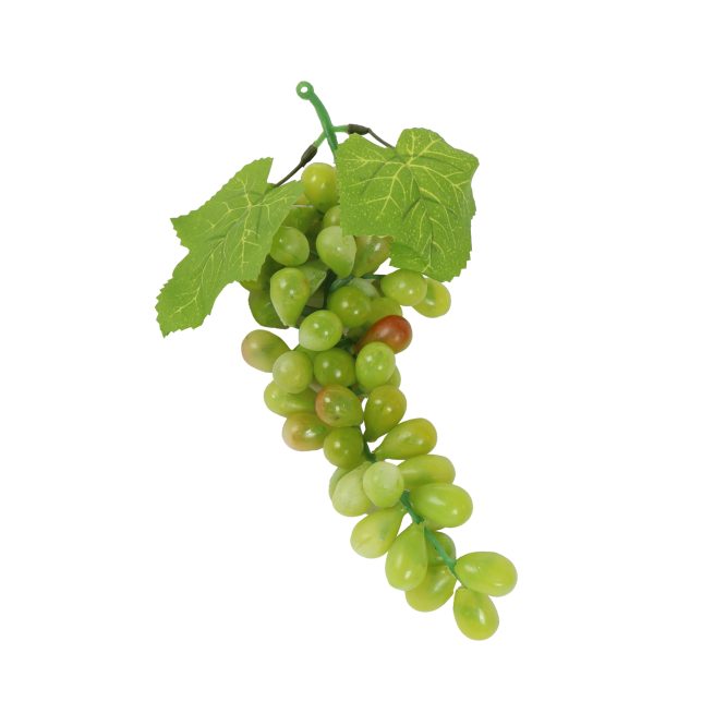 Artificial grape bunch Medium White