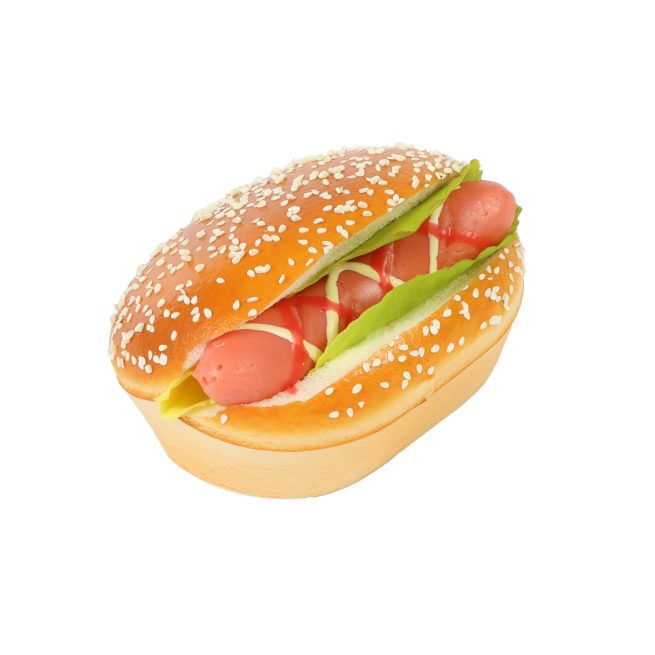 Gefälschtes Knaksausage-Sandwich