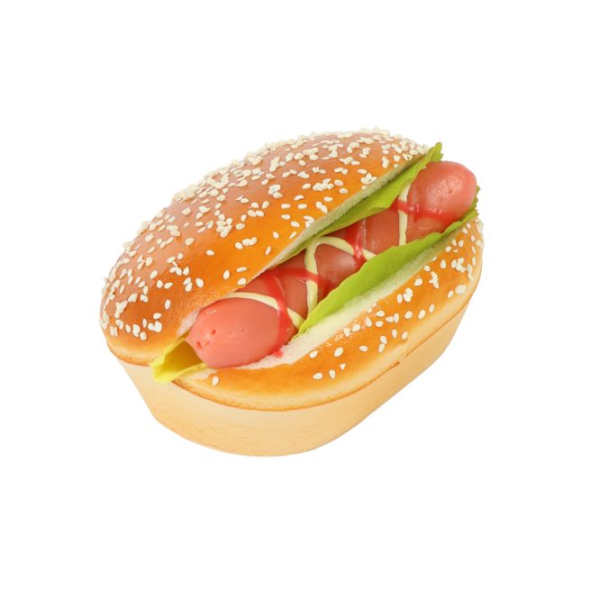 Gefälschtes Knaksausage-Sandwich