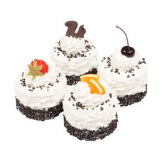 Nep Gebakjes Chocolade 4 Stuks