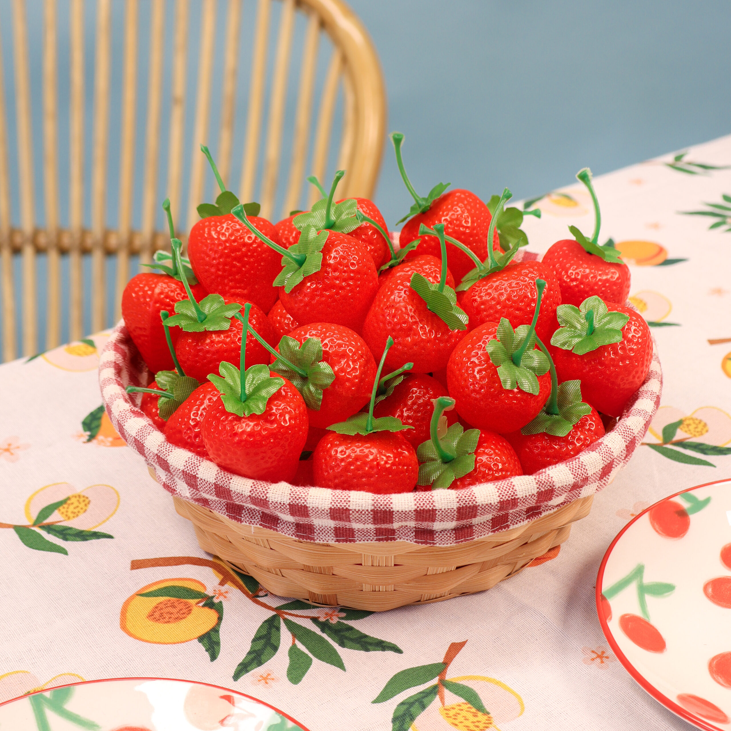 Kunst Aardbeien van Decofoodshop.nl