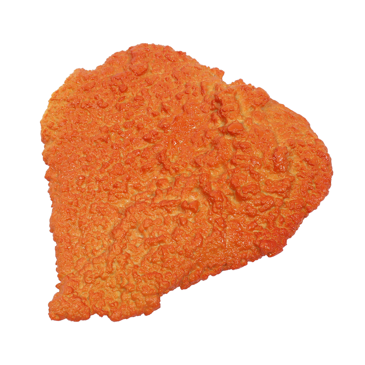 Levensechte nepschnitzel (16x15x3cm) – Vleesdummy met gepaneerd effect voor BBQ en horeca | Decofoodshop.nl