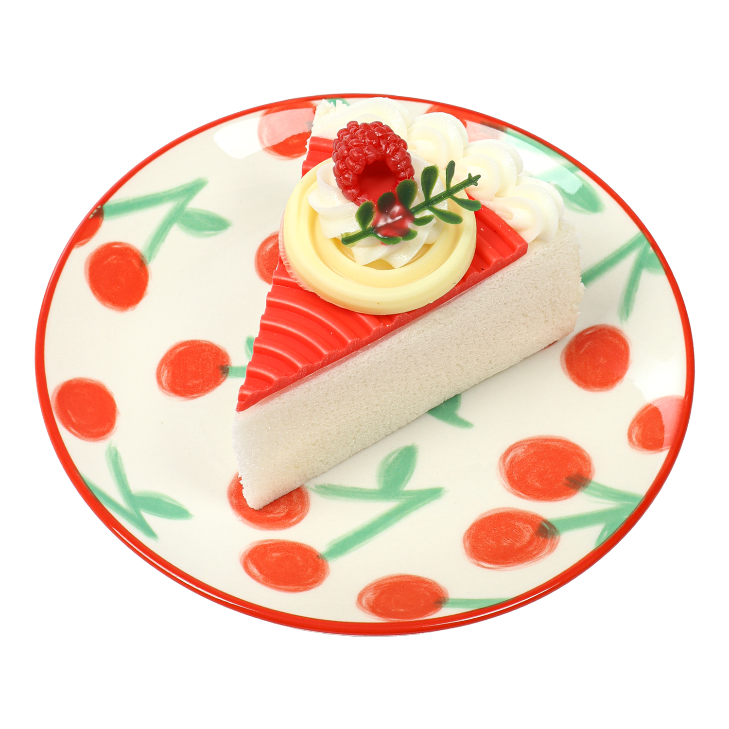 Neptaart punten kopen | 4 stuks nep slagroomtaart voor beurzen | Decofoodshop.nl