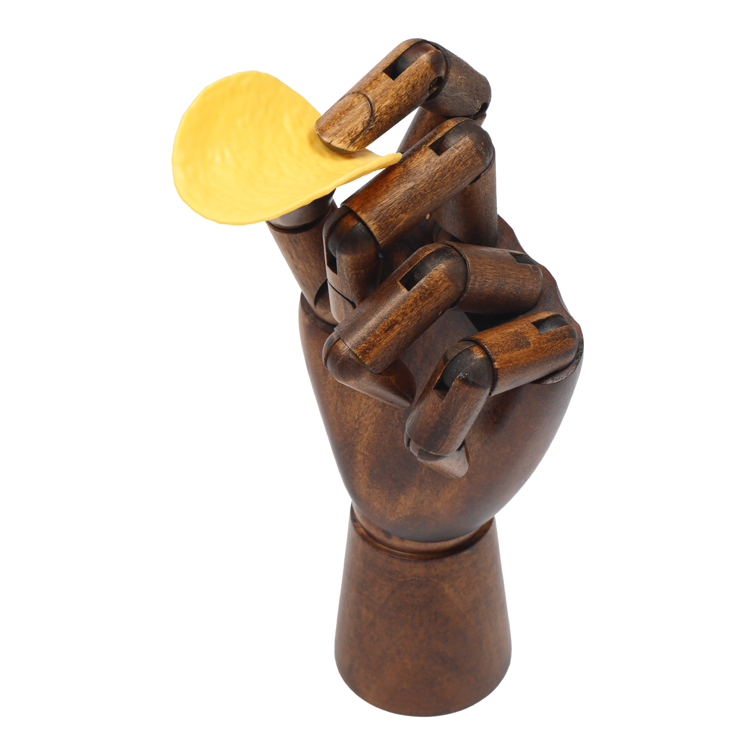 Nepchips met goudgele kleur voor theater en film. Perfect als chips props.